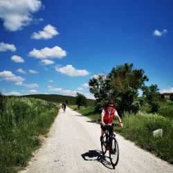 chute a vone toskanska zo sedla bicykla