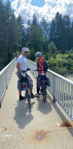 chute a vone toskanska zo sedla bicykla