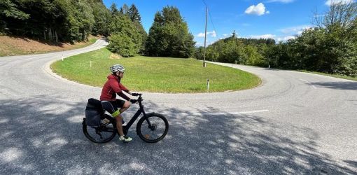 chute a vone toskanska zo sedla bicykla