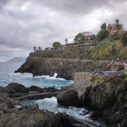 liguria balkon nad morom