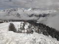 lyzovacka v dolomitoch